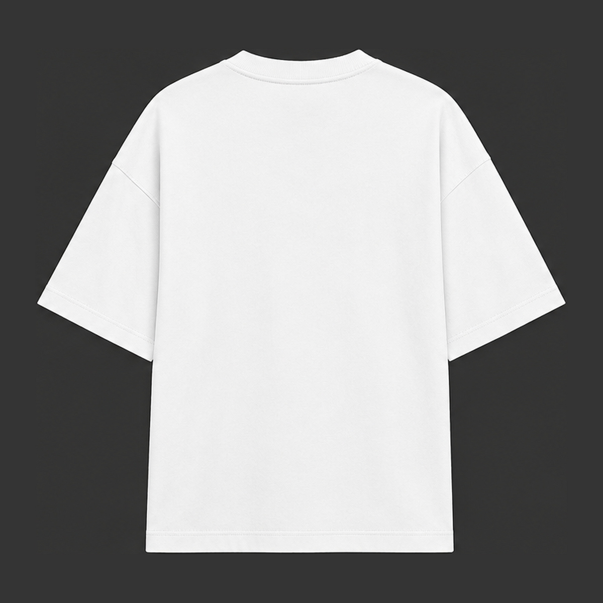 Camiseta algodón oversize personalizable
