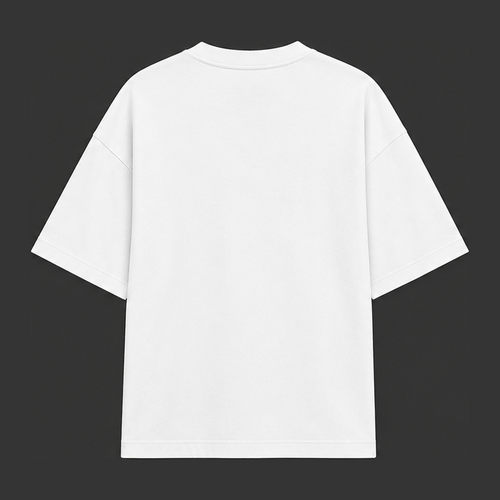 Camiseta algodón oversize personalizable