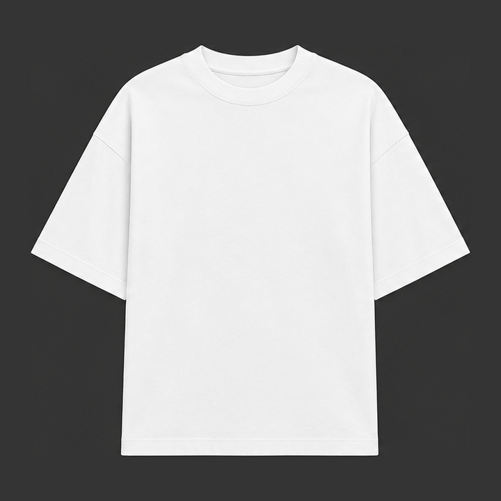 Camiseta algodón oversize personalizable
