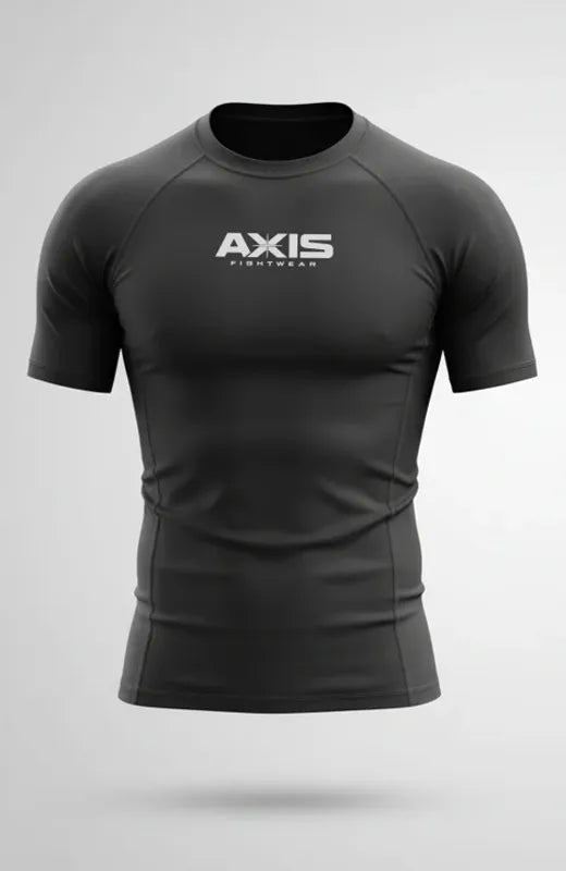 Rashguard corta negra - AXIS