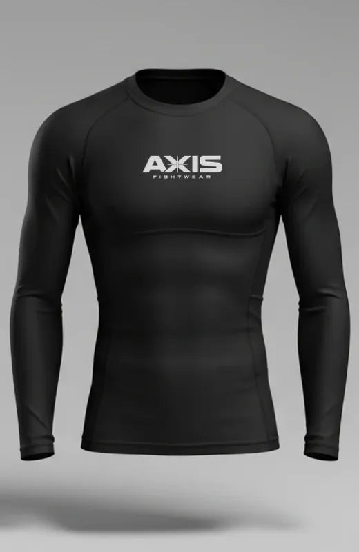 Rashguard larga negra - AXIS