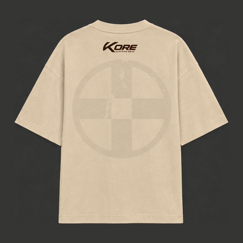 color:Beige | Shirt UAO Beige, vista trasera