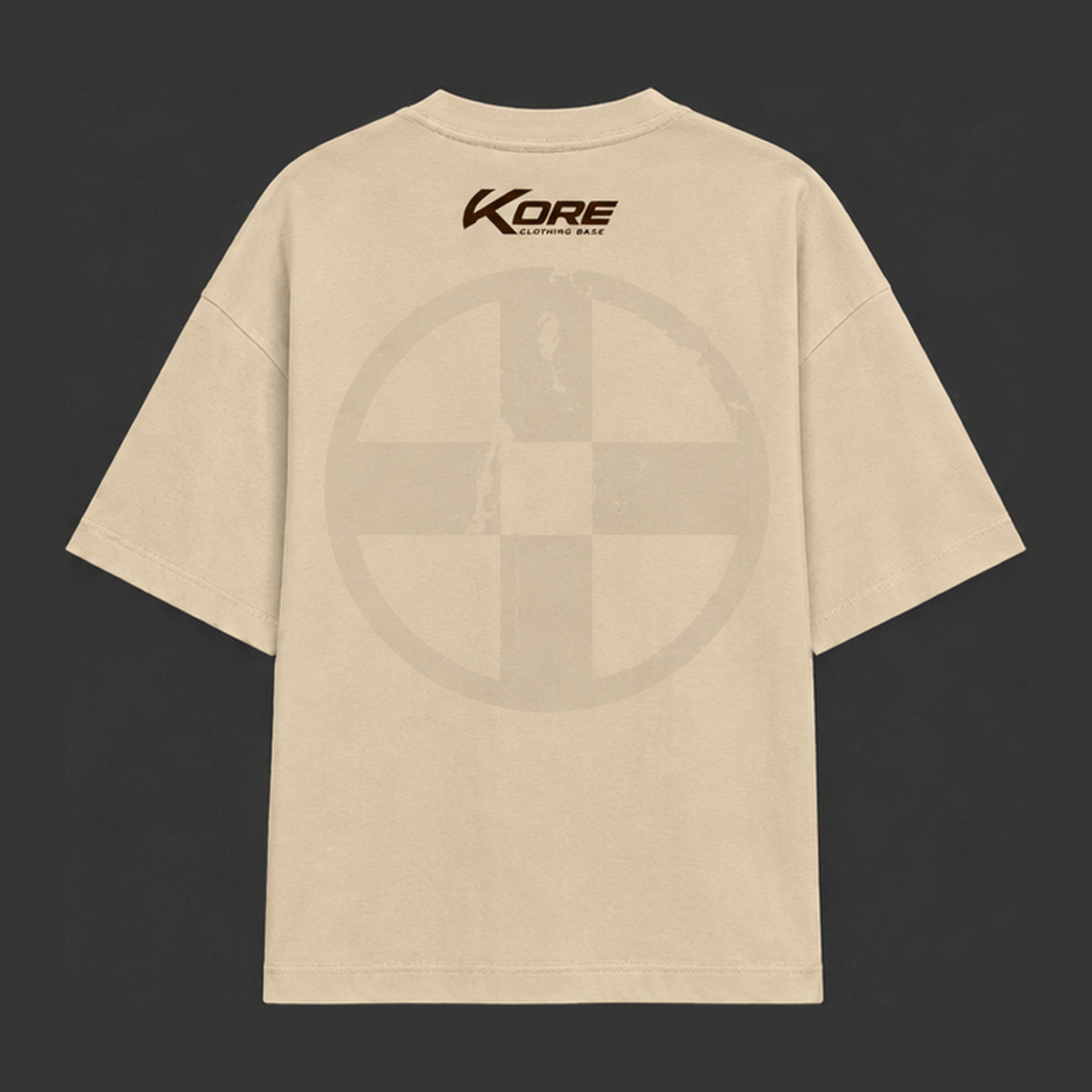 Shirt UAO Beige, vista trasera