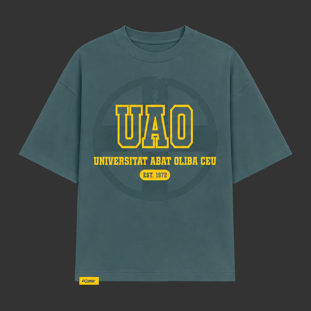 Shirt UAO Azul, vista frontal