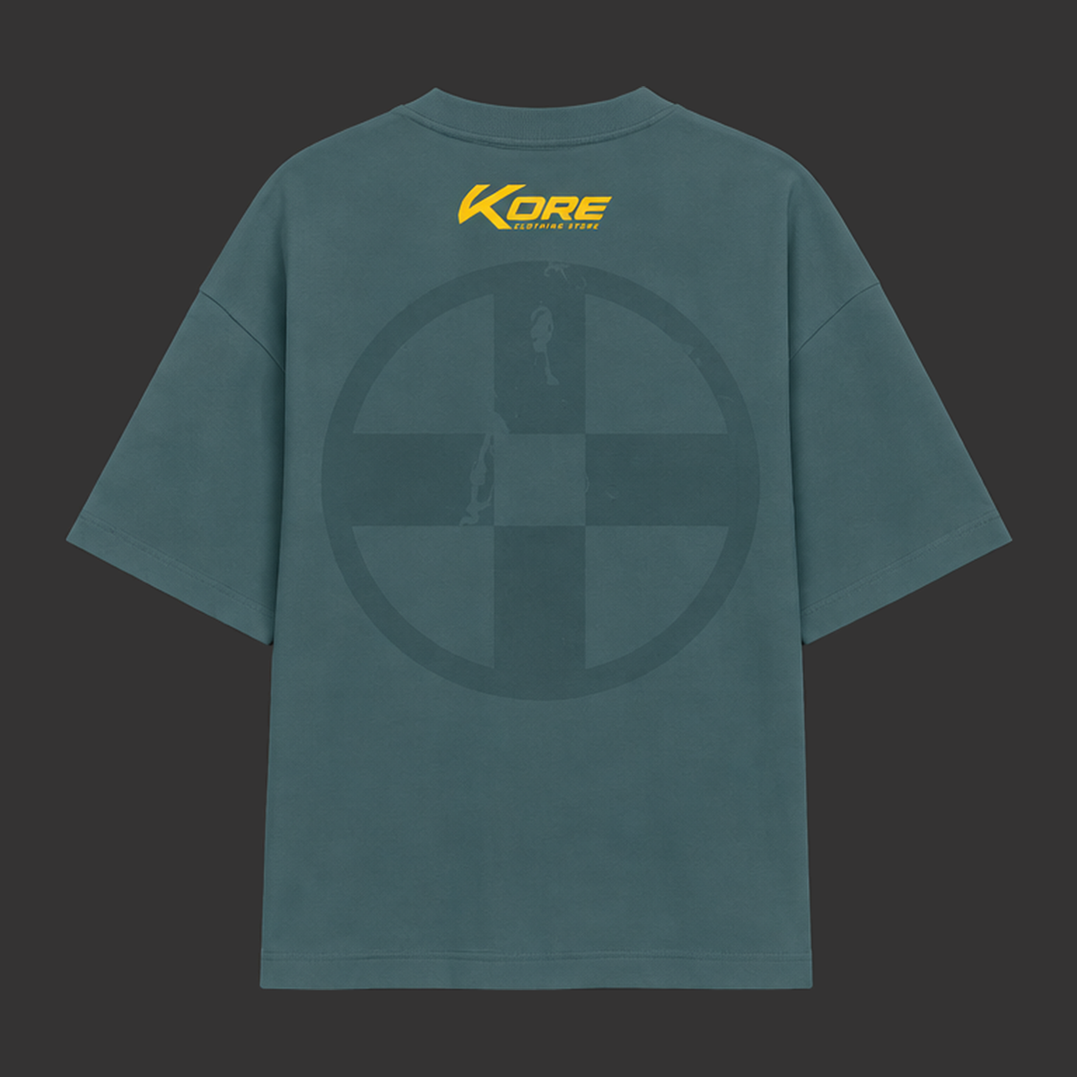 Shirt UAO Azul, vista trasera
