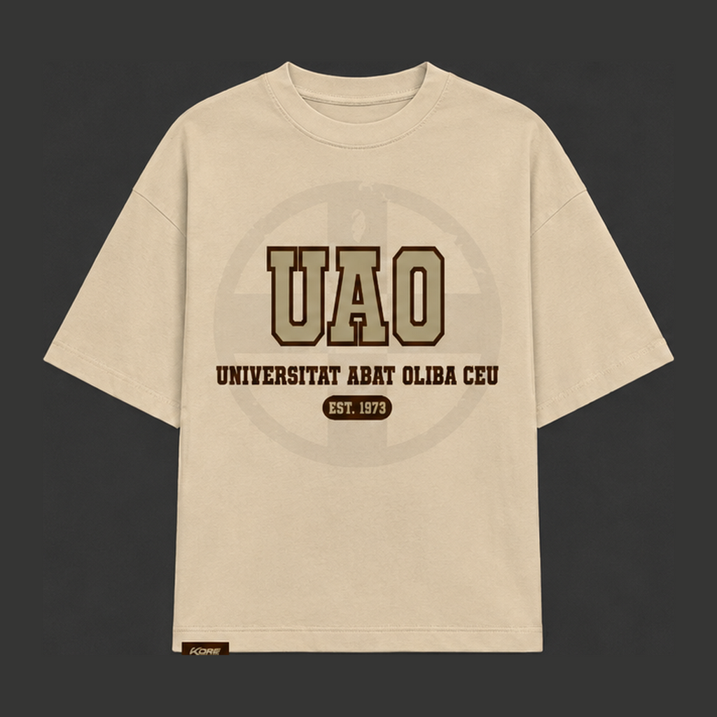 color:Beige | Shirt UAO Beige, vista frontal