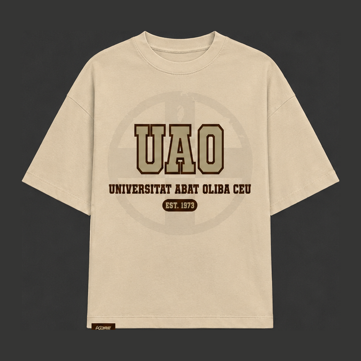 color:Beige | Shirt UAO Beige, vista frontal