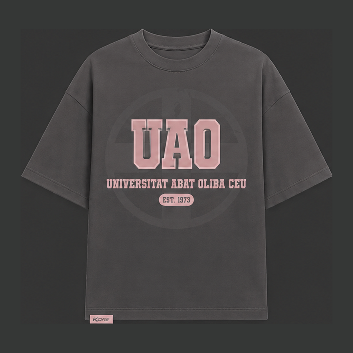 Shirt UAO Gris, vista frontal