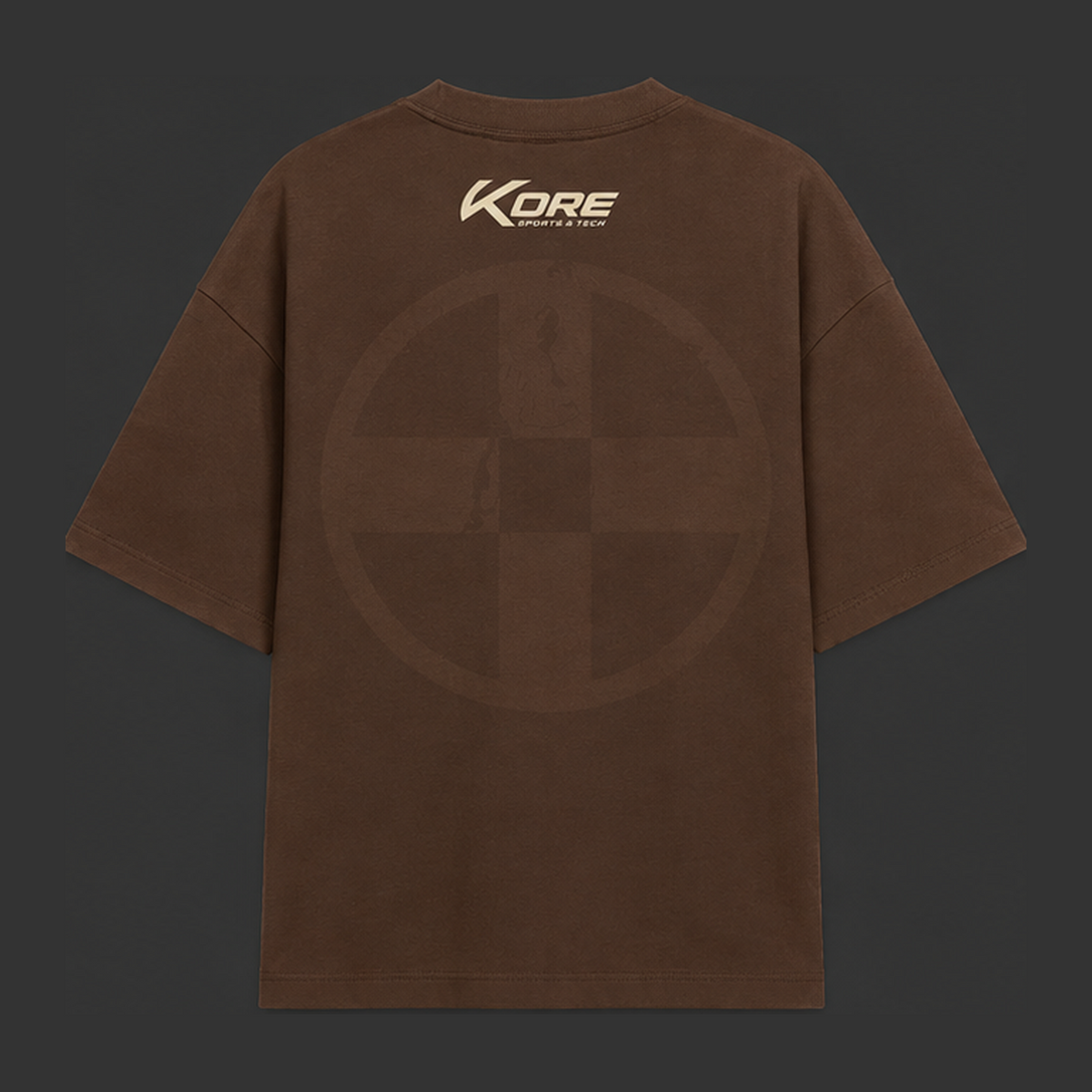 Shirt UAO Marron, vista trasera
